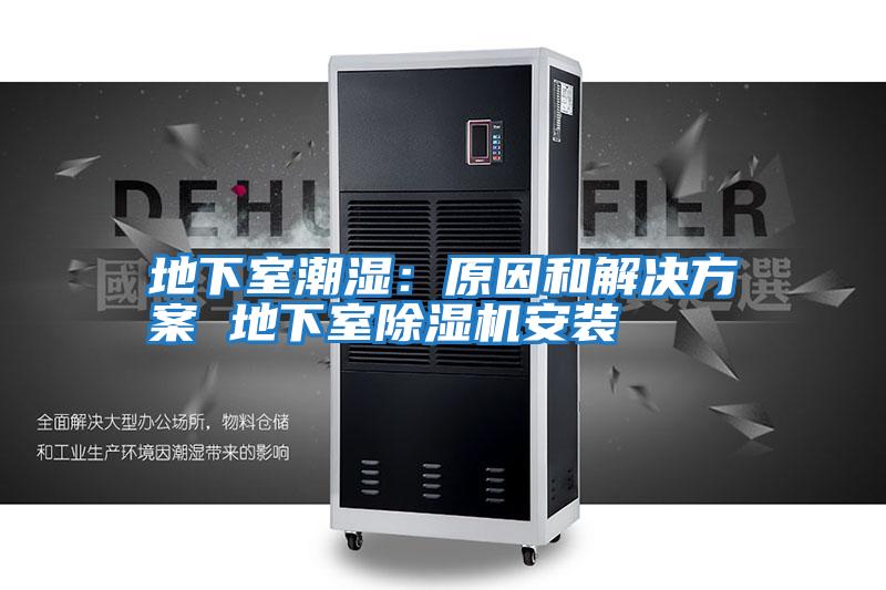 地下室潮濕:原因和解決方案 地下室除濕機安裝