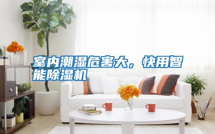 室內潮濕危害大，快用智能除濕機