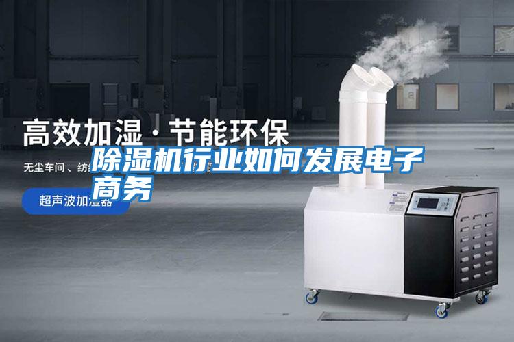 除濕機行業如何發展電子商務
