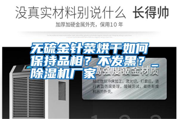 無(wú)硫金針菜烘干如何保持品相？不發(fā)黑？_除濕機(jī)廠家