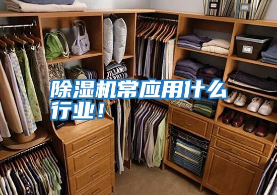 除濕機(jī)常應(yīng)用什么行業(yè)！