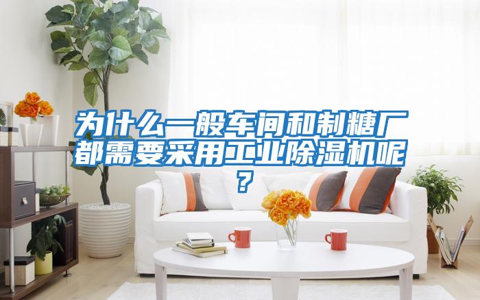 為什么一般車間和制糖廠都需要采用工業除濕機呢？