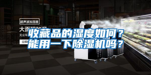 收藏品的濕度如何？能用一下除濕機嗎？