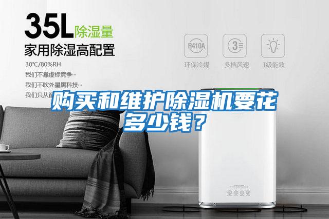 購買和維護(hù)除濕機(jī)要花多少錢？