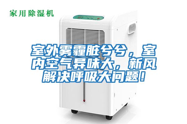 室外霧霾臟兮兮，室內(nèi)空氣異味大，新風(fēng)解決呼吸大問題！