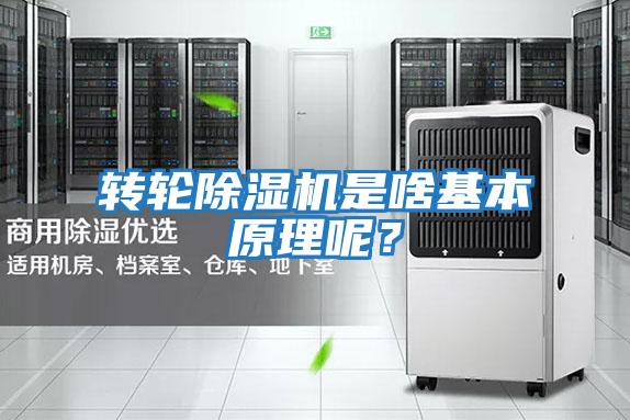 轉輪除濕機是啥基本原理呢？