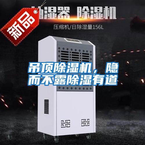 吊頂除濕機(jī)，隱而不露除濕有道