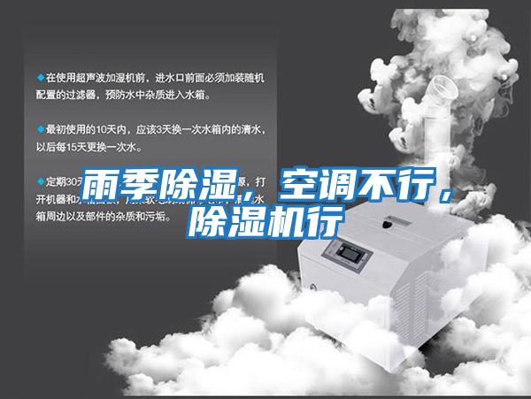 雨季除濕，空調(diào)不行，除濕機(jī)行