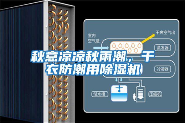 秋意涼涼秋雨潮，干衣防潮用除濕機