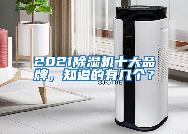 2021除濕機十大品牌，知道的有幾個？