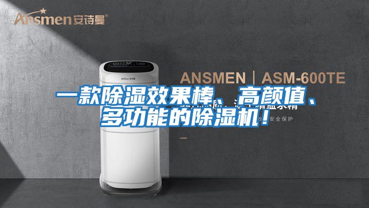 一款除濕效果棒、高顏值、多功能的除濕機!