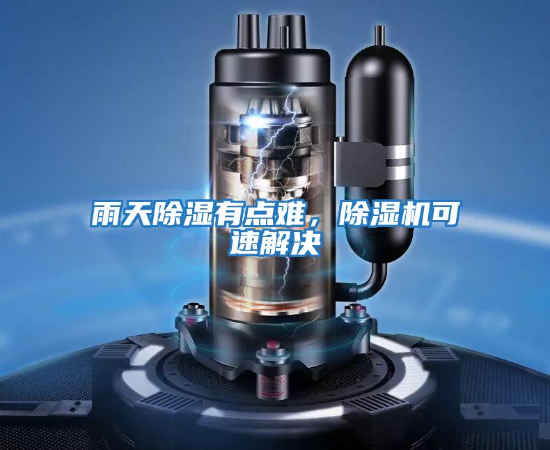 雨天除濕有點難，除濕機可速解決