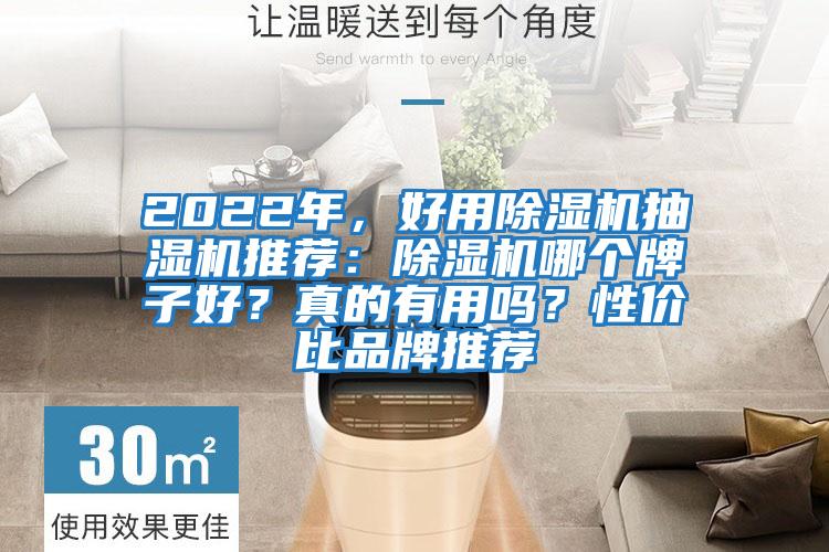 2022年，好用除濕機抽濕機推薦：除濕機哪個牌子好？真的有用嗎？性價比品牌推薦