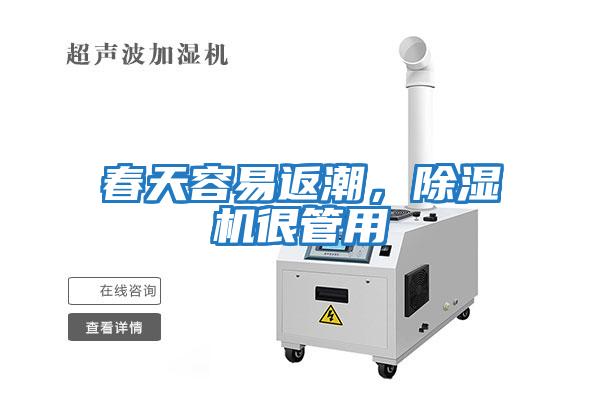 春天容易返潮，除濕機很管用