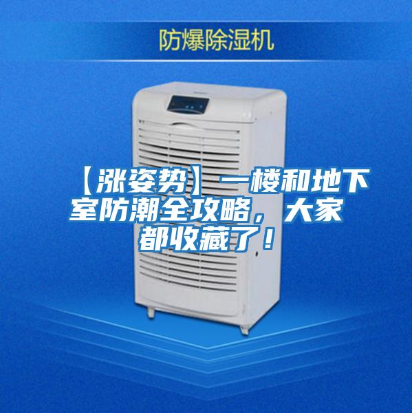 【漲姿勢】一樓和地下室防潮全攻略,大家都收藏了!