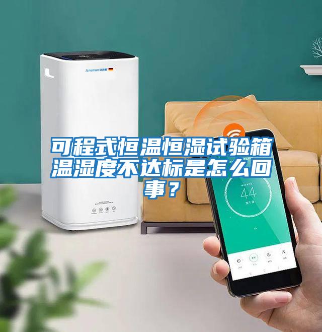 可程式恒溫恒濕試驗(yàn)箱溫濕度不達(dá)標(biāo)是怎么回事?