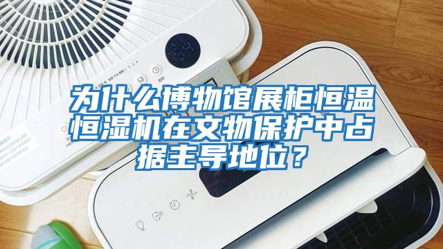 為什么博物館展柜恒溫恒濕機在文物保護中占據(jù)主導地位？
