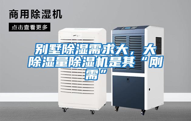 別墅除濕需求大，大除濕量除濕機是其“剛需”