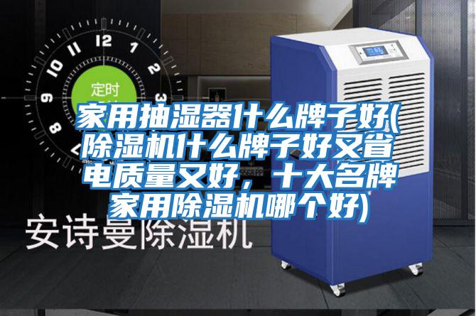 家用抽濕器什么牌子好(除濕機什么牌子好又省電質量又好，十大名牌家用除濕機哪個好)