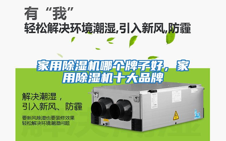 家用除濕機哪個牌子好，家用除濕機十大品牌