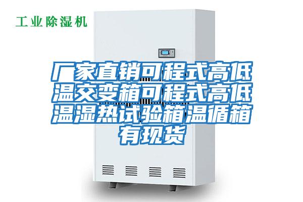 廠家直銷可程式高低溫交變箱可程式高低溫濕熱試驗箱溫循箱有現貨