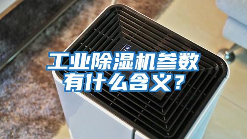 工業除濕機參數有什么含義？