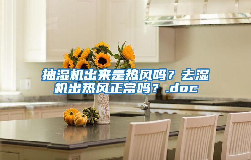 抽濕機出來是熱風(fēng)嗎？去濕機出熱風(fēng)正常嗎？.doc
