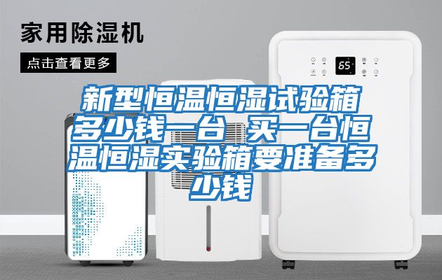 新型恒溫恒濕試驗(yàn)箱多少錢(qián)一臺(tái) 買(mǎi)一臺(tái)恒溫恒濕實(shí)驗(yàn)箱要準(zhǔn)備多少錢(qián)