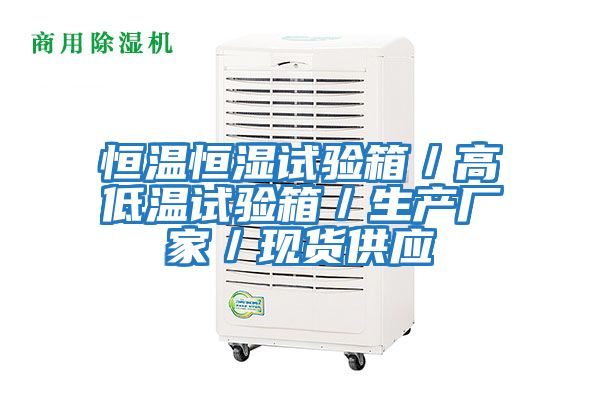 恒溫恒濕試驗箱/高低溫試驗箱/生產(chǎn)廠家/現(xiàn)貨供應(yīng)