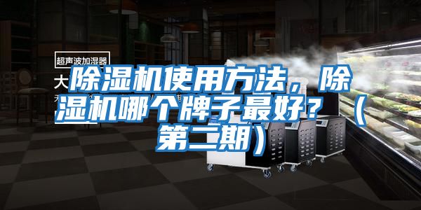 除濕機使用方法，除濕機哪個牌子最好？（第二期）