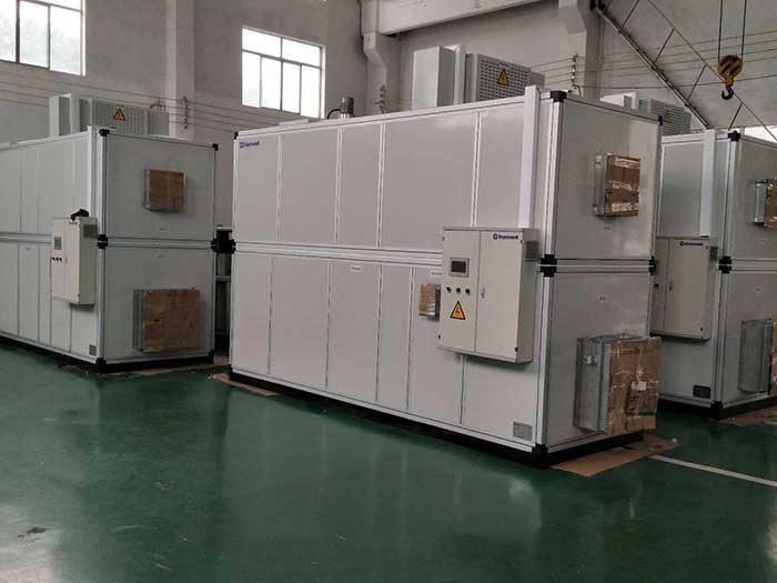 濟(jì)南銘威化工鋰電池鈷酸鋰零下40℃露點(diǎn),三臺全新風(fēng)轉(zhuǎn)輪除濕機(jī)組